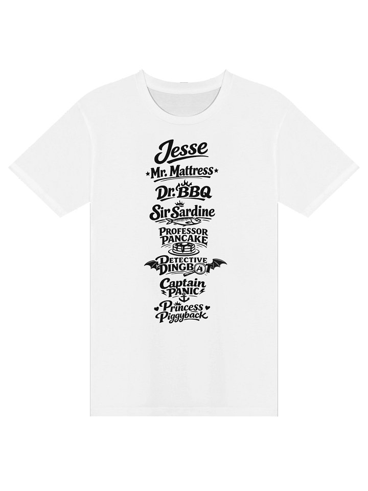 Nicknames of Jesse Shirt product image (1)