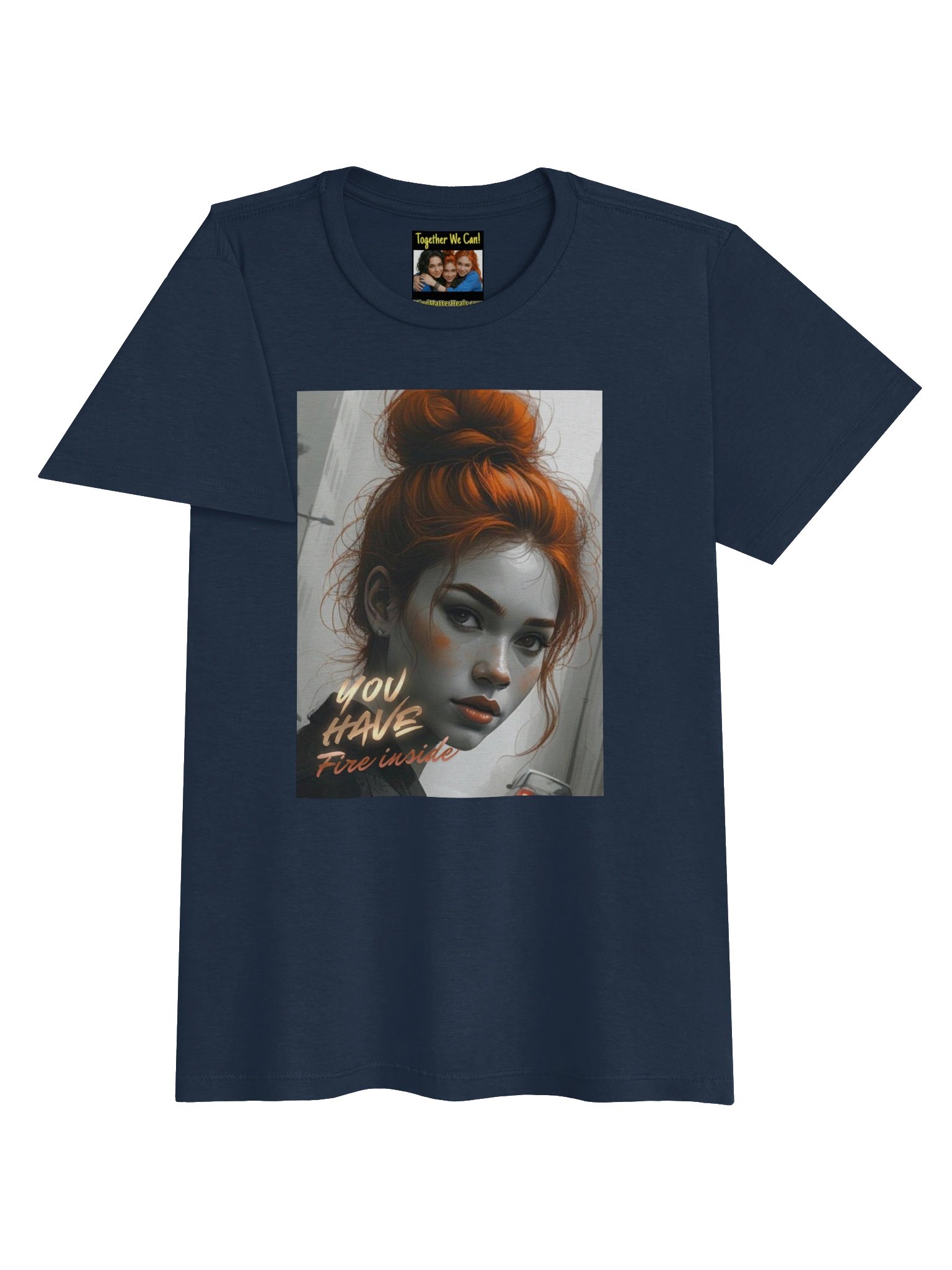 Mind Matter- You Have Fire Inside - Gildan Women's Basic Tee- Softstyle product image (9)