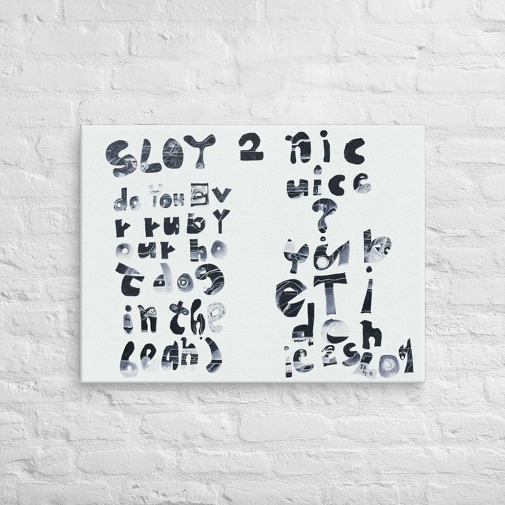 That's Life on Canvas (24" x 32") product image (2)