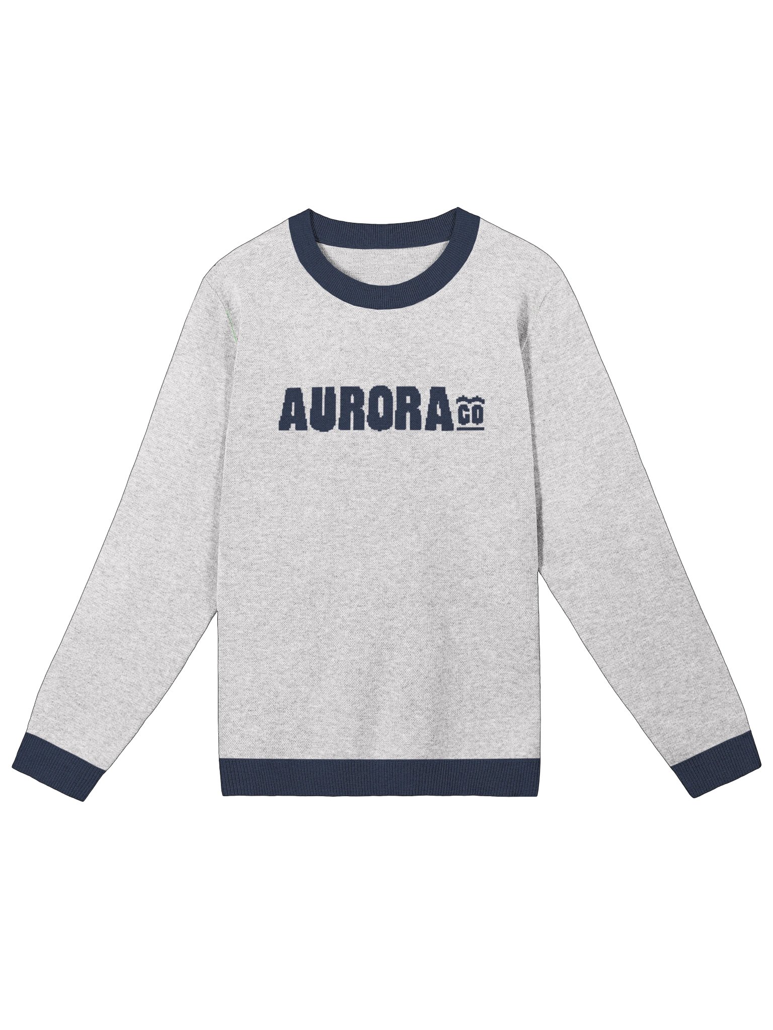 Aurora CO Knitted Sweater (Navy/White) product image (1)