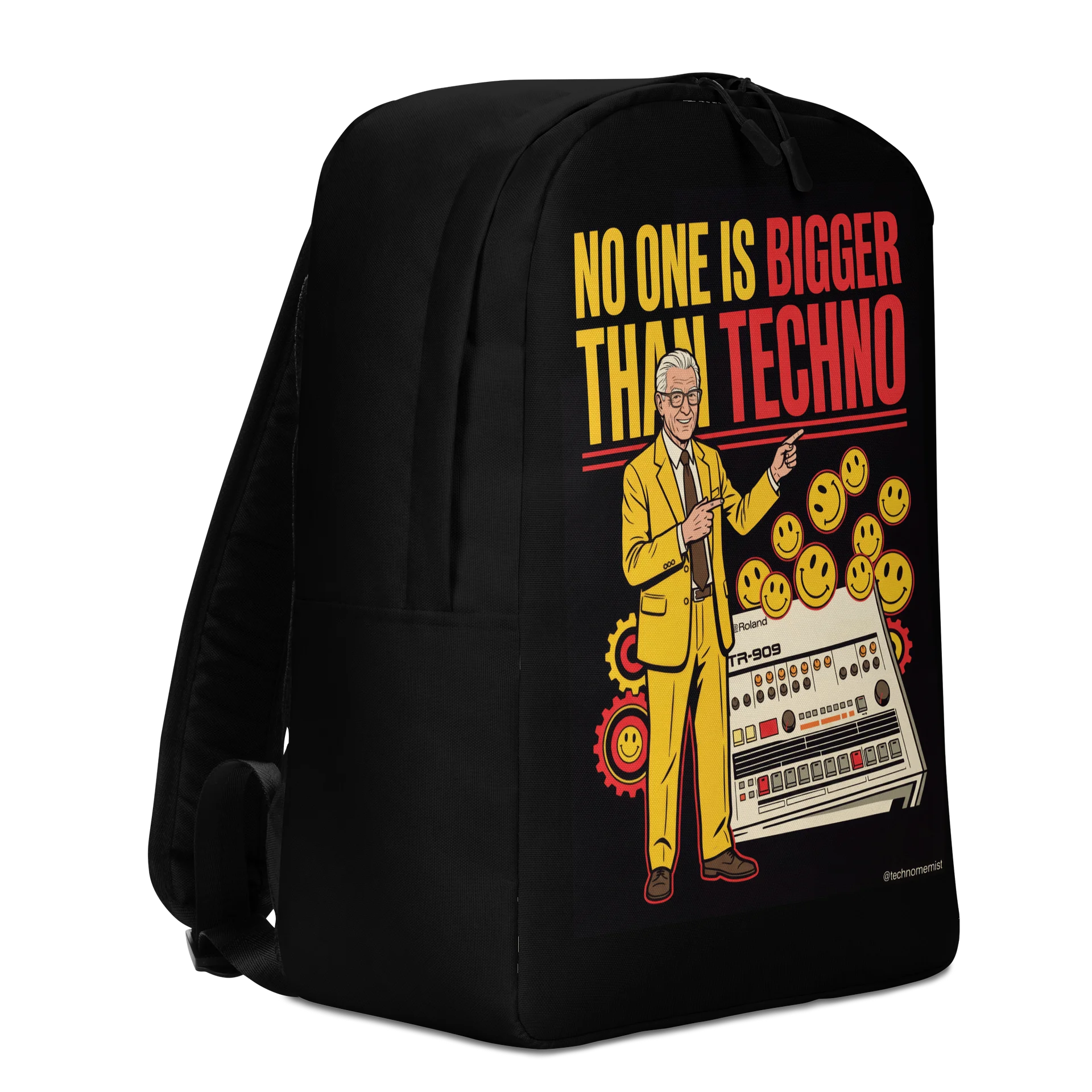 No One Is Bigger Than Techno Backpack product image (4)