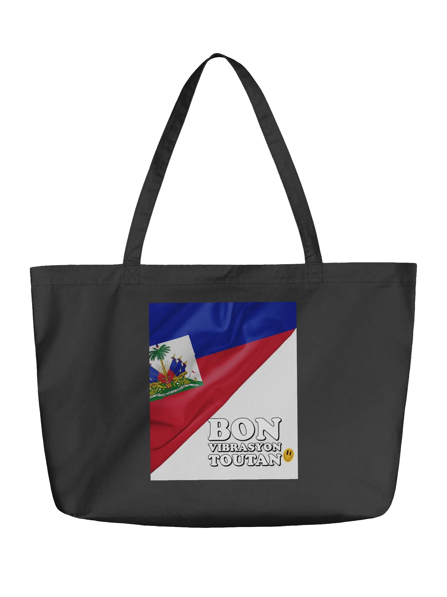 Edikasyon se Richès Organic Cotton Tote – Carry Purpose. Live the Message. product image (1)