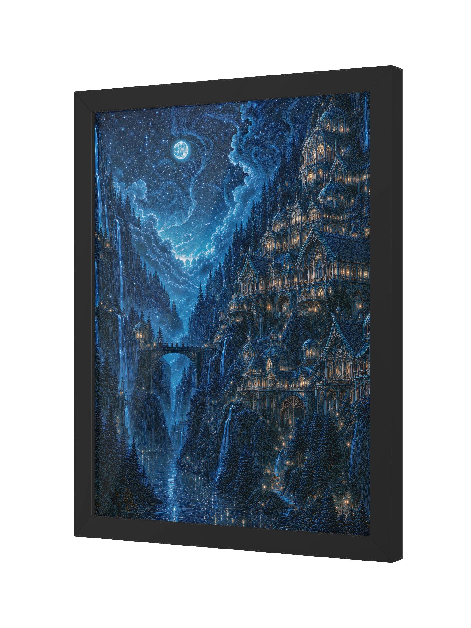 Feast of Starlight in the Hidden Valley ⎯ Museum Framed Edition product image (6)