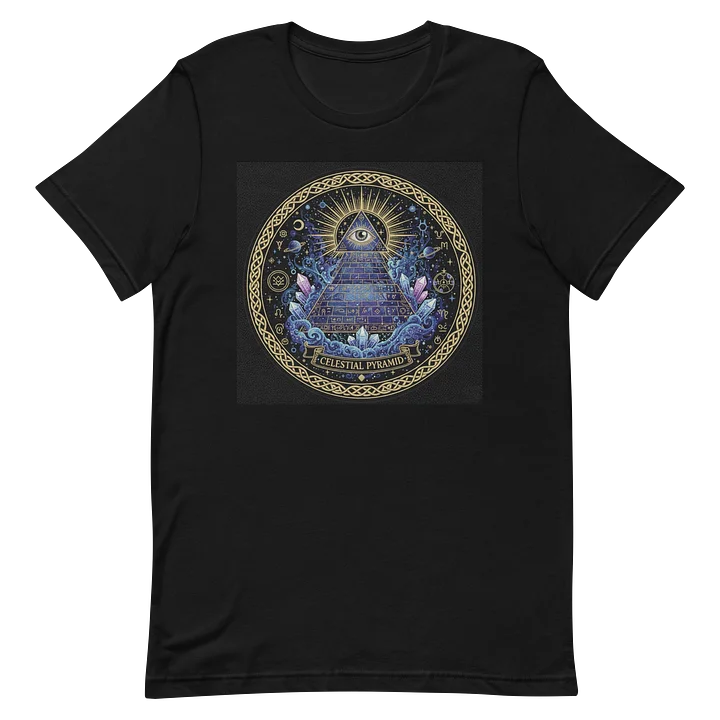 Celestial Pyramid Mystical T-Shirt product image (2)