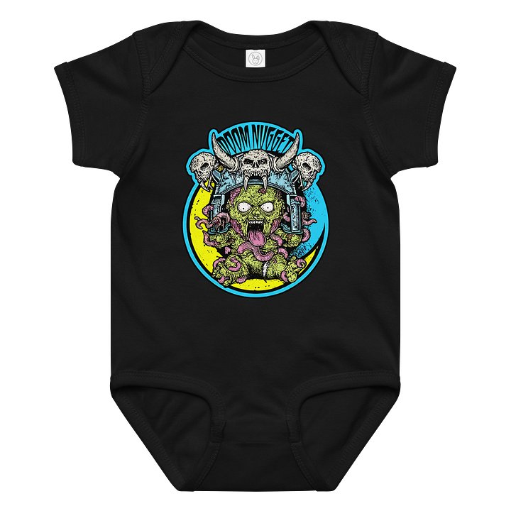 Doom Nugget Zombie Ghoul Baby Onesie product image (1)