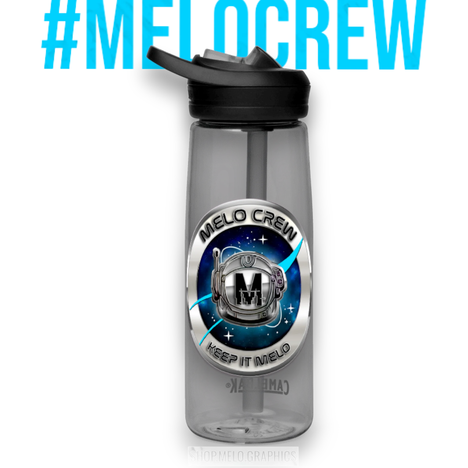 MELO CREW ONE Member Badge - Camelbak Sport Bottle | #MadeByMELO product image (2)