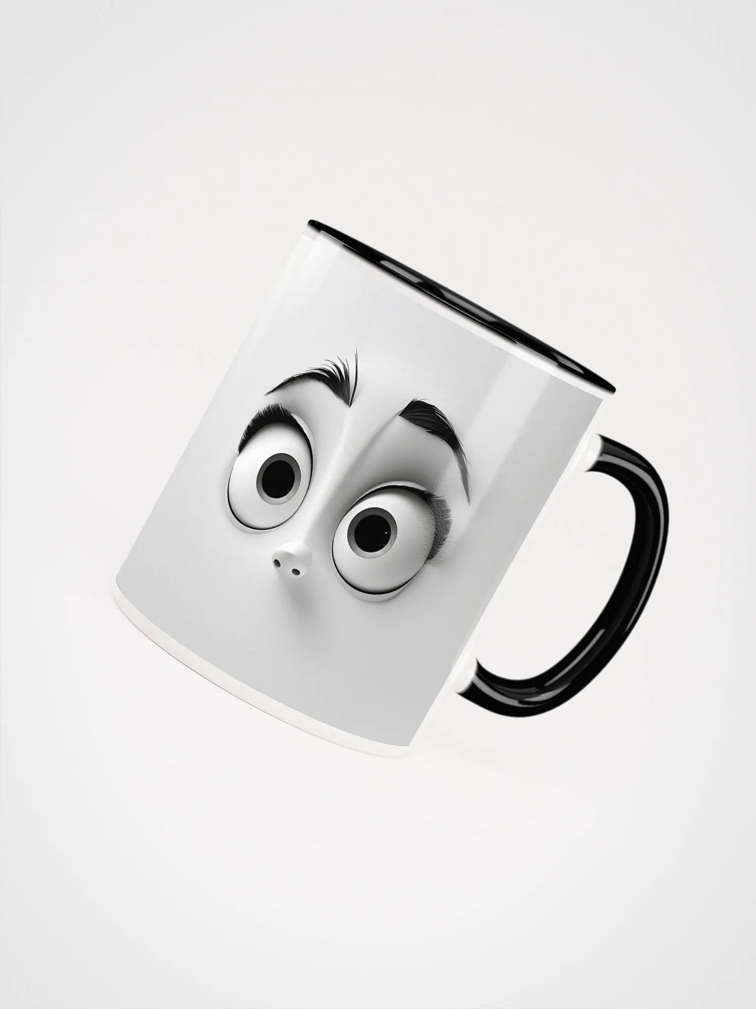 3D Whimsical Woman Mug: Start Your Day with a Smile! product image (8)