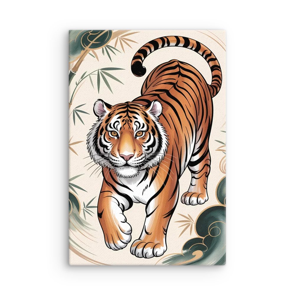 Chinese Zodiac Tiger Canvas Art product image (2)