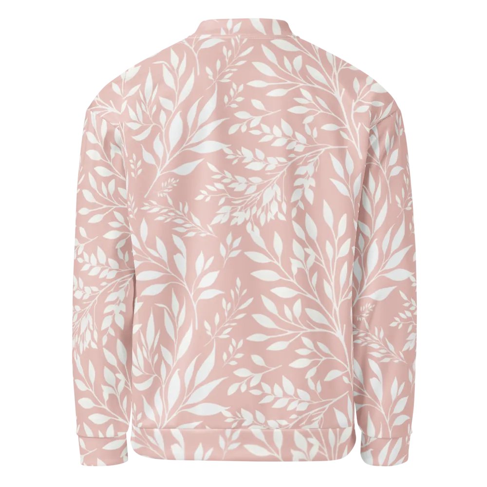 Branches Blush Pink Bomber Jacket product image (5)