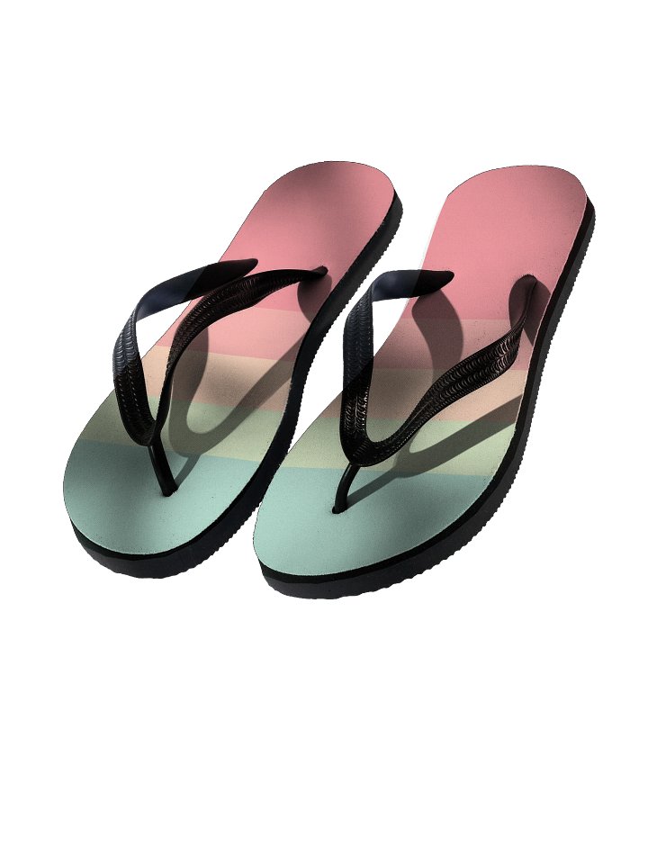 Sunset Stride Custom Flip-Flops product image (1)
