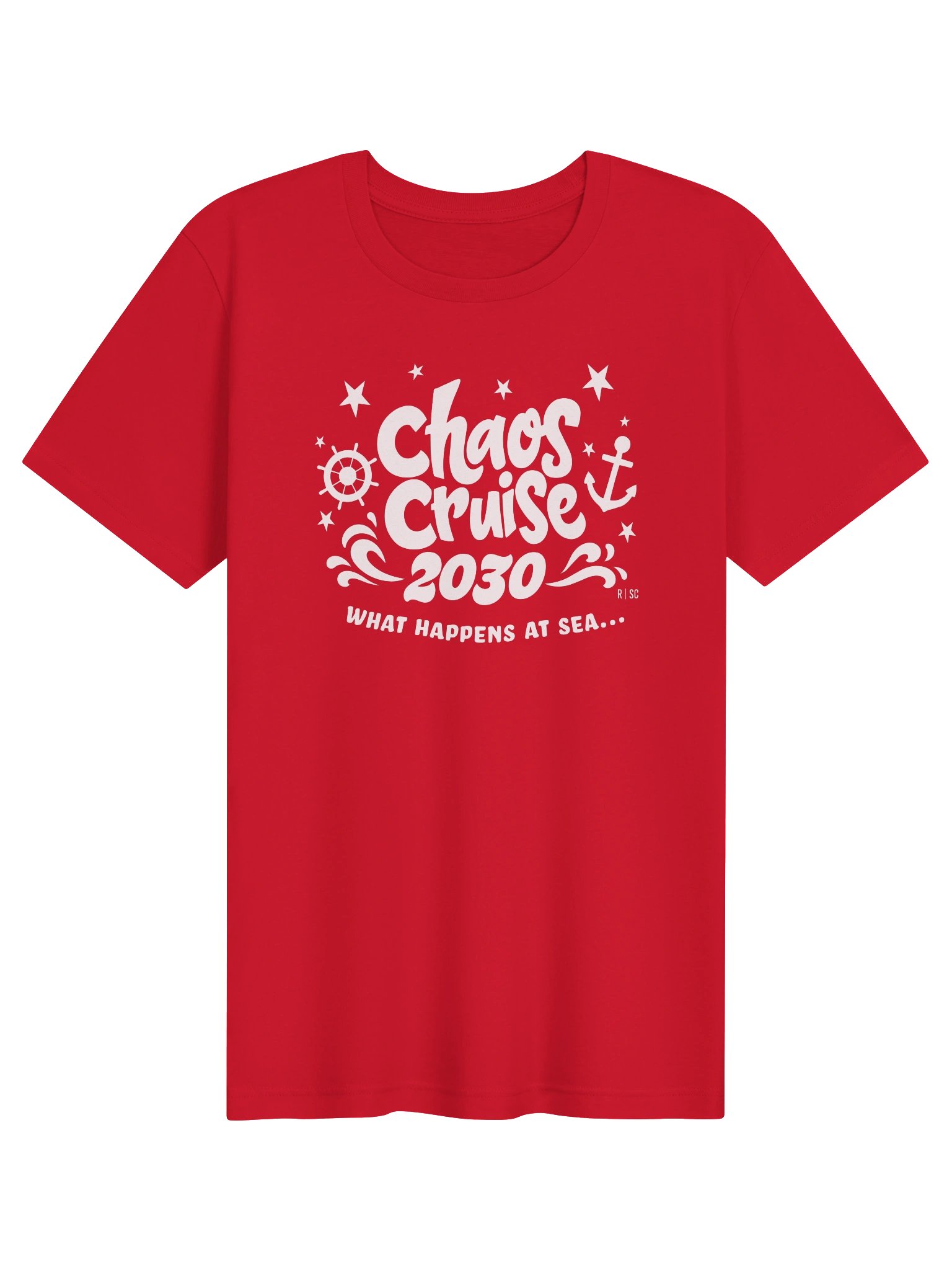 Chaos Cruise T-shirt (White) product image (1)