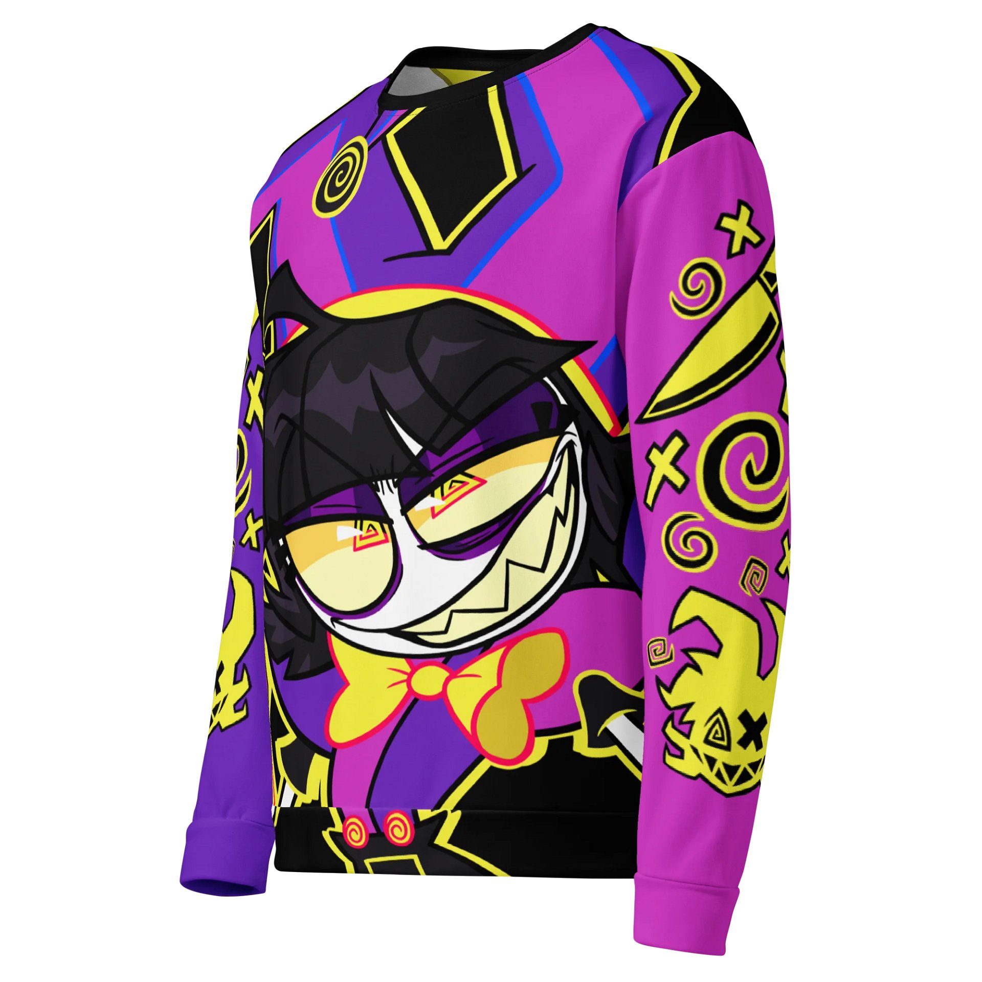 A Little Bit Bad - POX All Over Longsleeve! (Purple/Pink) product image (3)