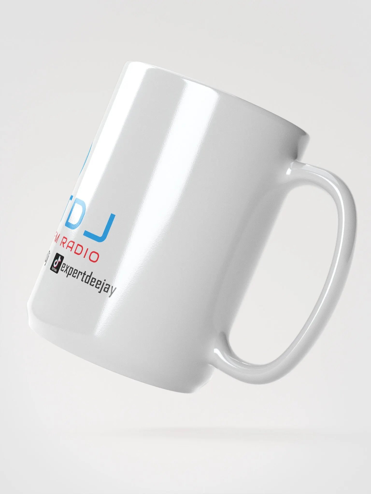 Vibrant EXPERT DJ Mug WHITE Type 2 product image (2)