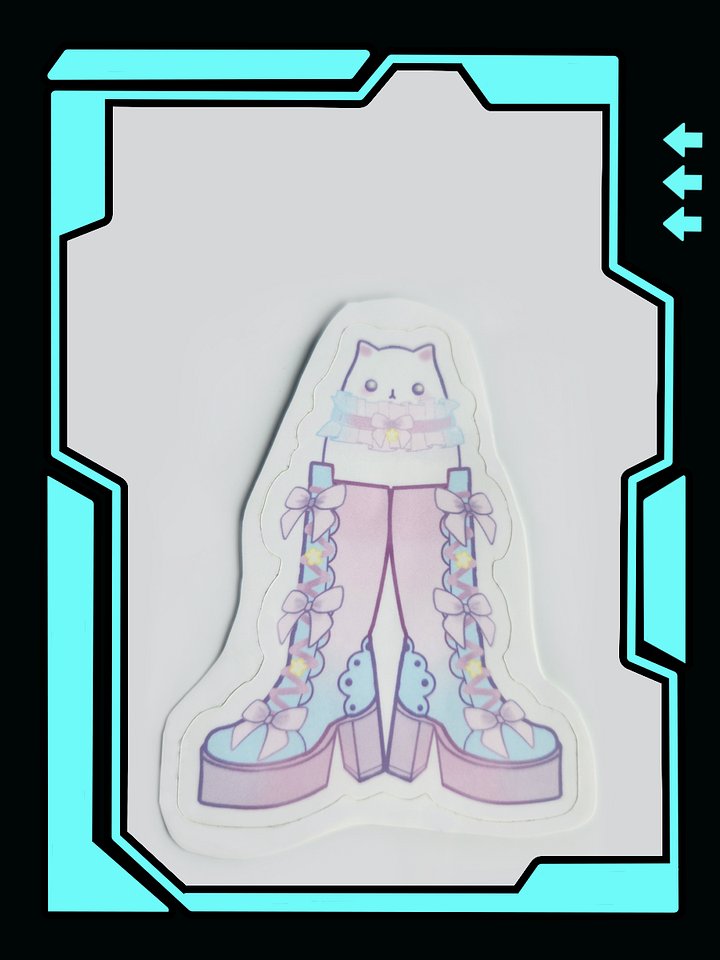 Kawaii Boot Jimmy Sticker product image (1)