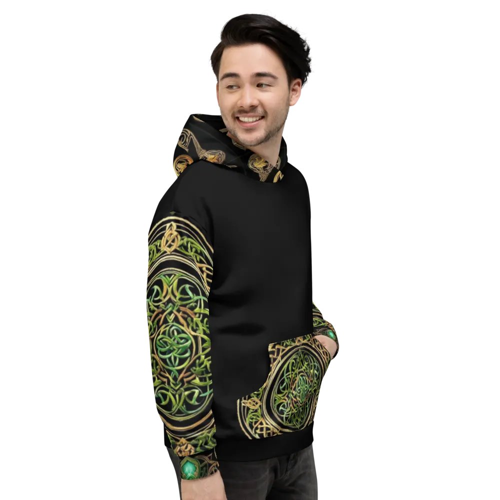 Black & Gemstone Symbology Hoodie product image (7)