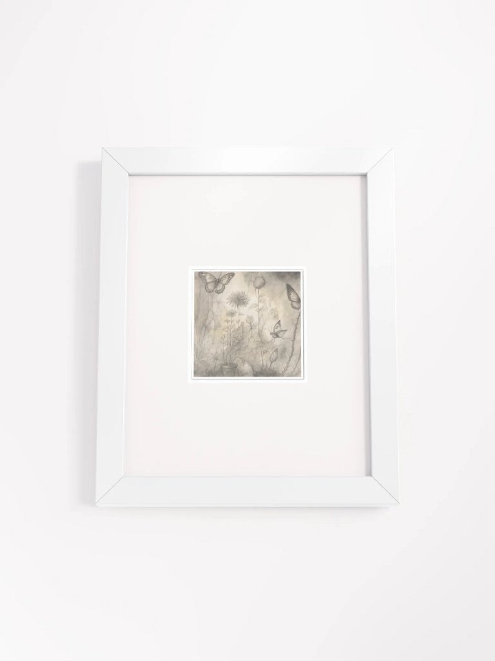 The Secret Garden Sketchbook Artprint Framed product image (1)