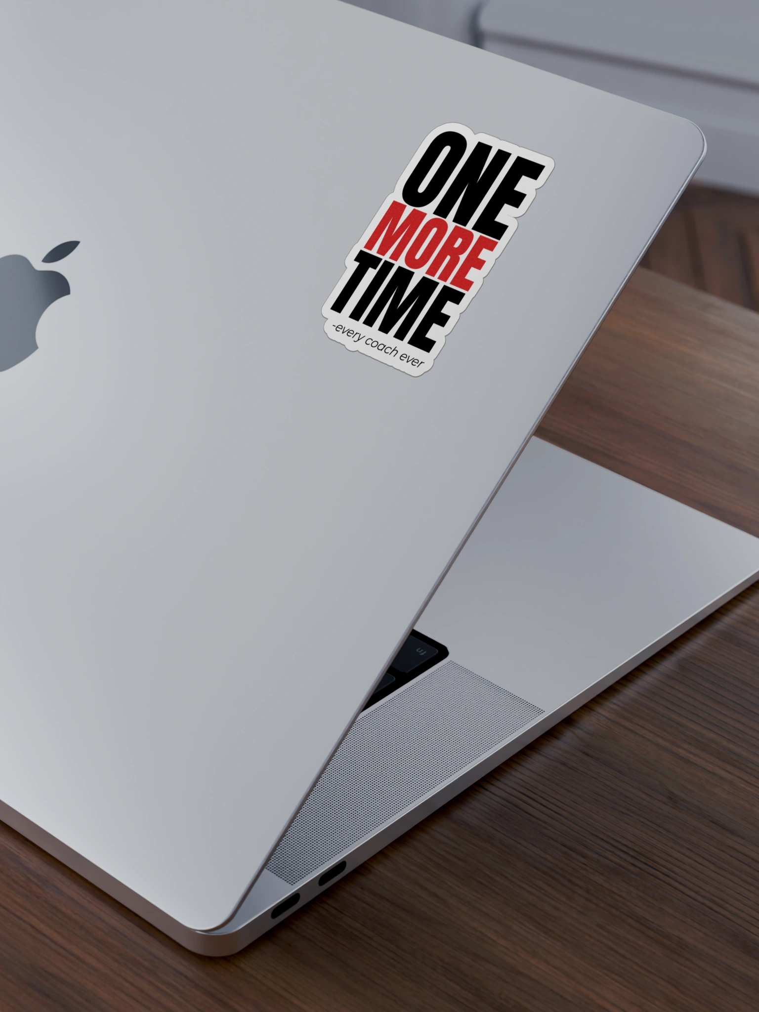 One More Time Die-Cut Sticker product image (5)