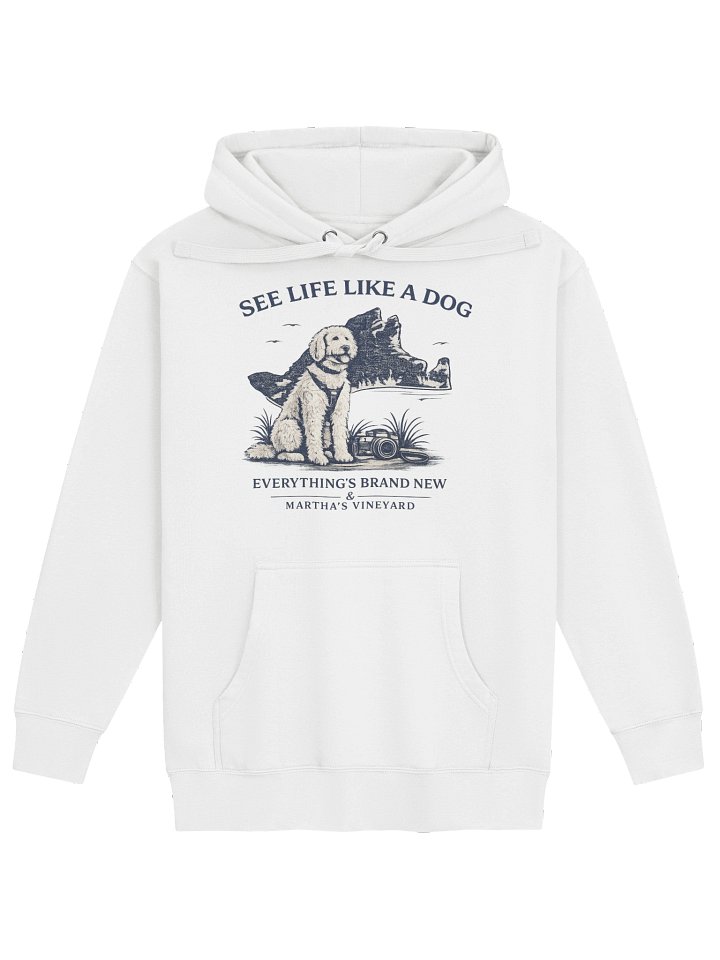 See Life Like a Dog Sweatshirt Light Colors product image (1)