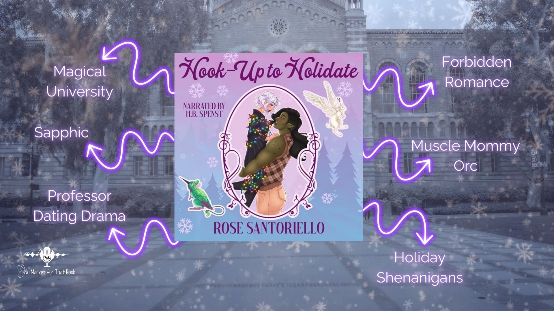 Hookup to Holidate by Rose Santoriello, audio edition product image (2)