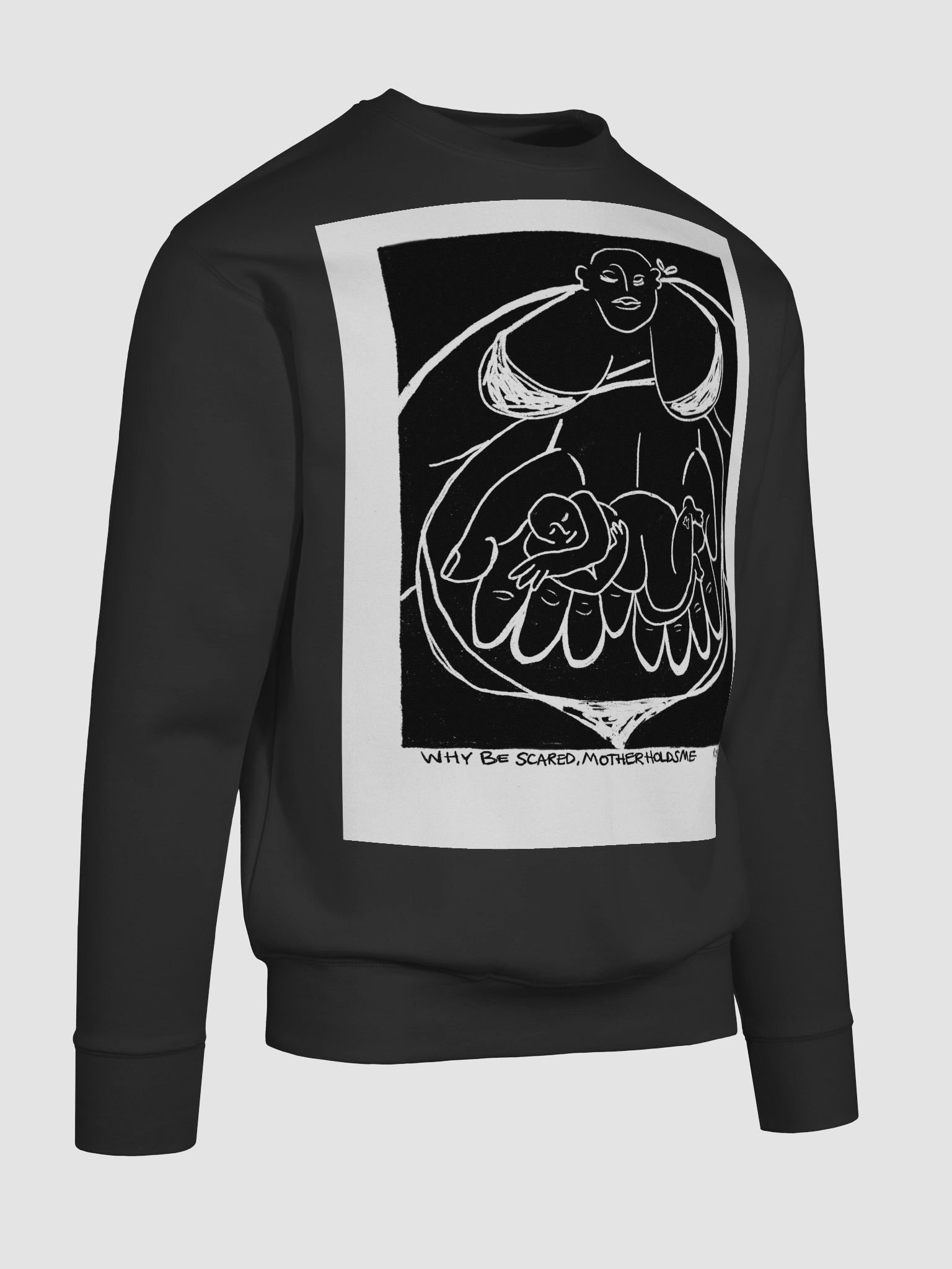 Y B SCARED (SWEATSHIRT) product image (95)