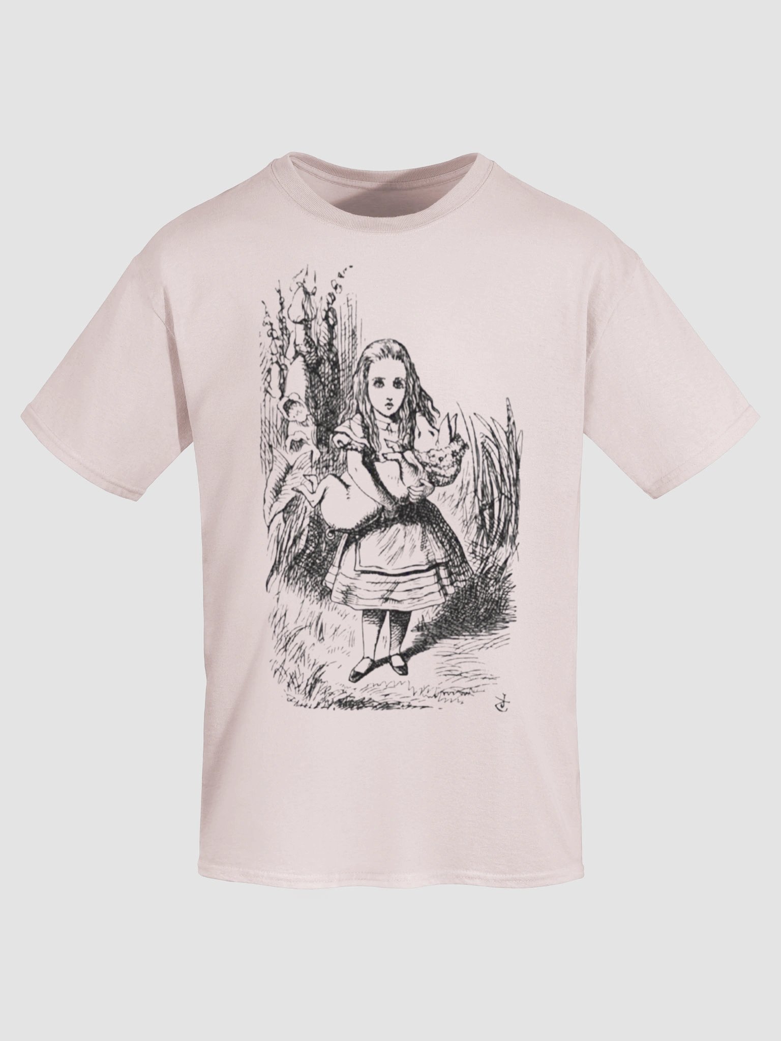 Pig and Pepper, Heavyweight Cotton T-Shirt, Alice's Adventures in Wonderland, Chapter 6 product image (7)