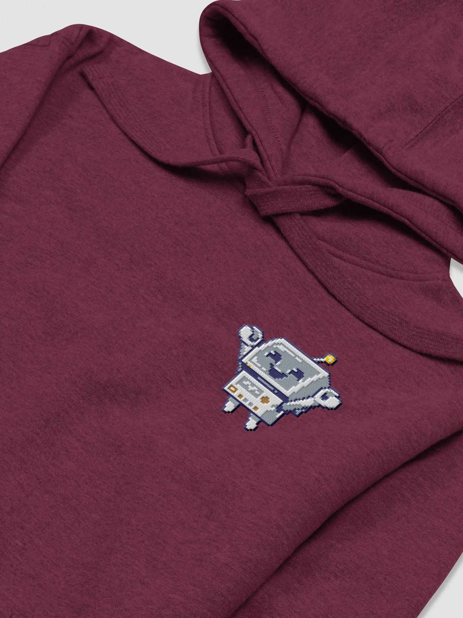Happy Robot Embroidered Hoodie product image (6)