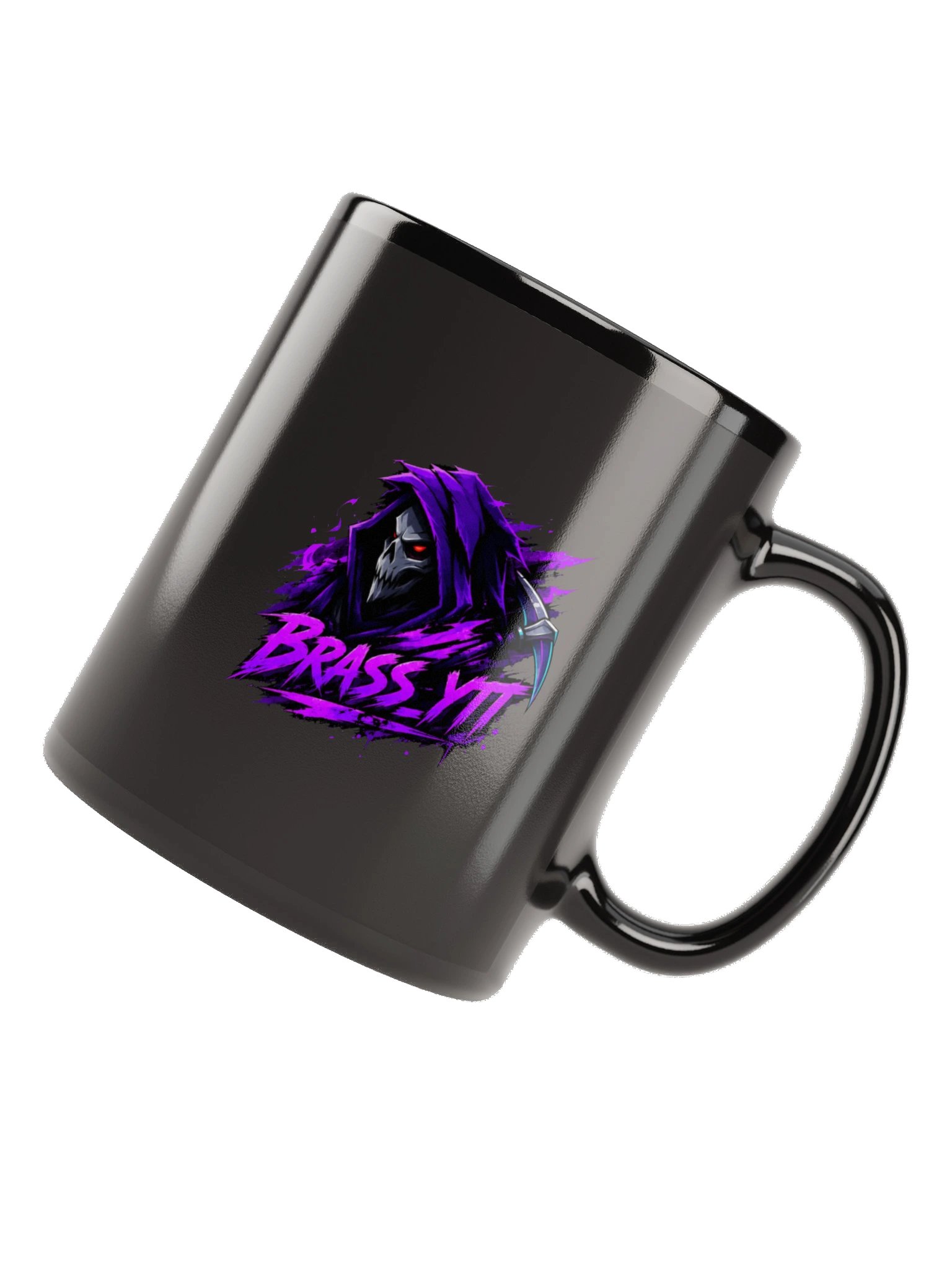 BRASS_YTT Black Glossy Mug | Motiv 1 product image (12)
