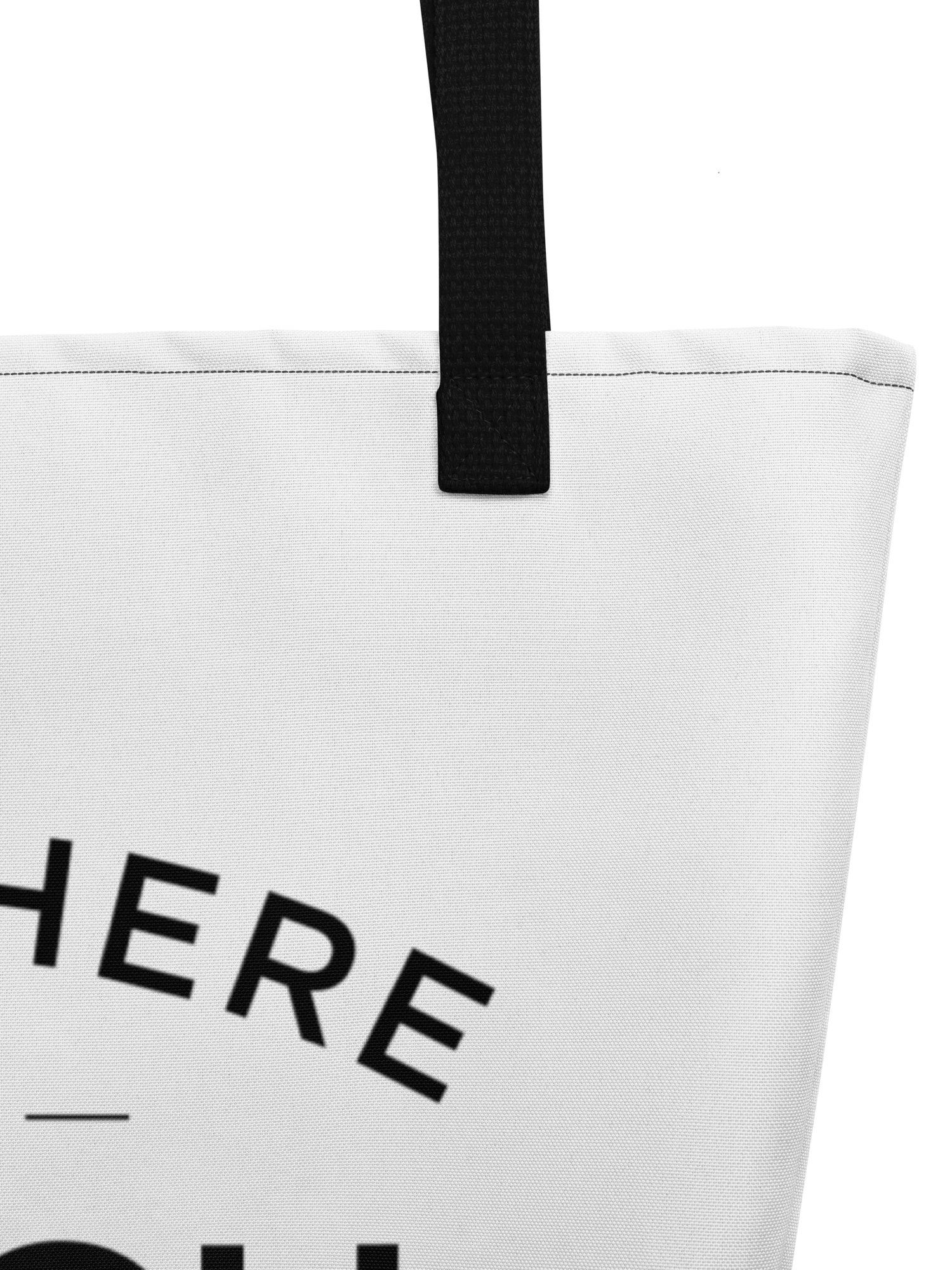 Somewhere on a Beach Large Tote Bag w/ Pocket product image (4)