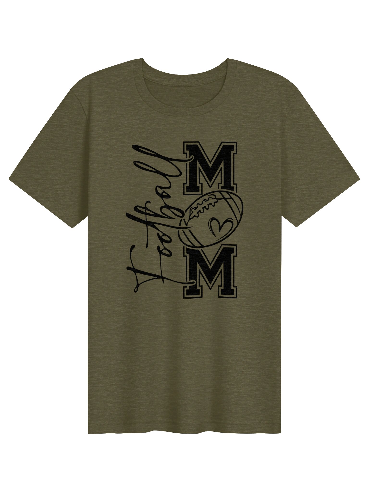 Football Mom T-Shirt | Game Day Football Mama Tee 🏈🤍 product image (10)