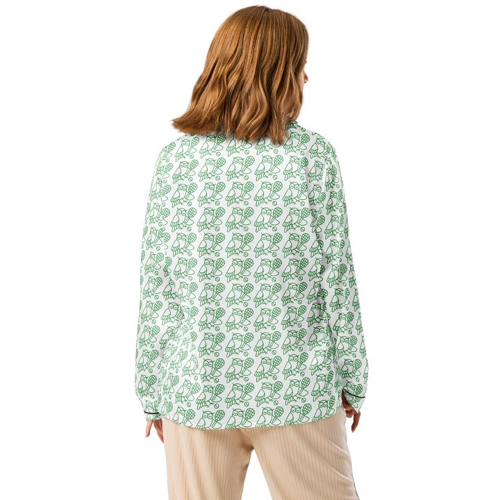 Vibrant Tennis Dreams Women's Pyjama Top product image (3)