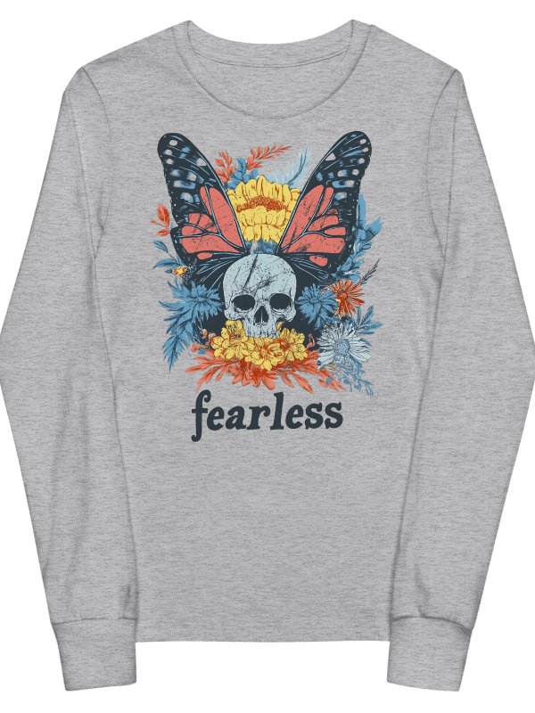 Fearless Long Sleeve Youth T-shirt product image (25)