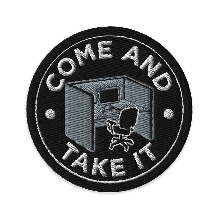 CUBICLE'S LAST STAND PATCH (Come and Take It) product image (1)