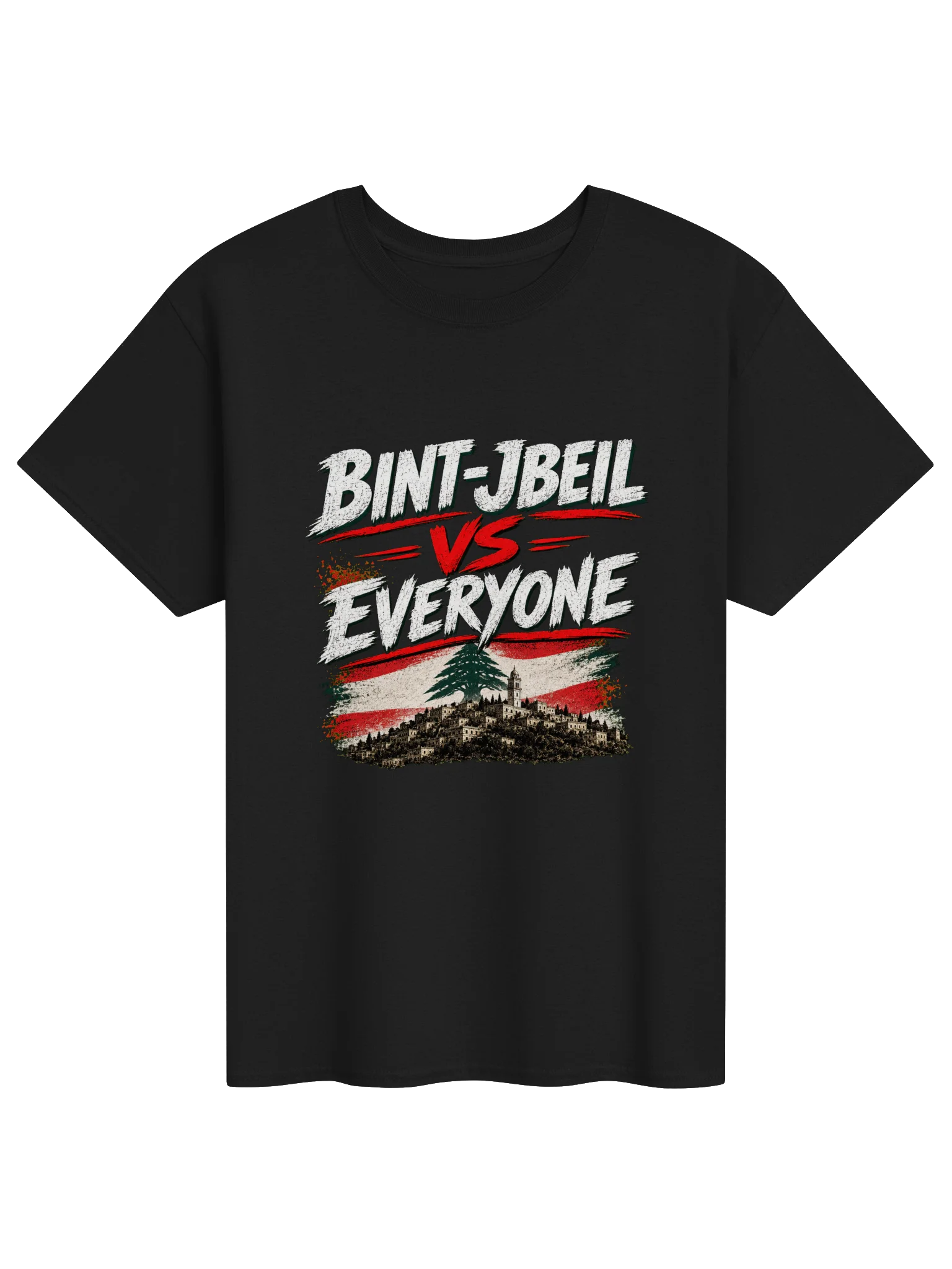 Bint Jbeil vs Everyone | Lebanese Pride T-Shirt product image (1)