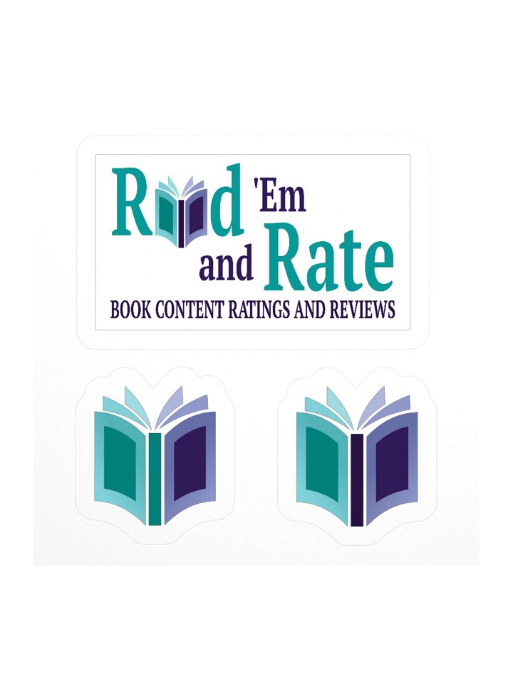 Read 'Em and Rate Kiss Cut Stickers Set product image (1)