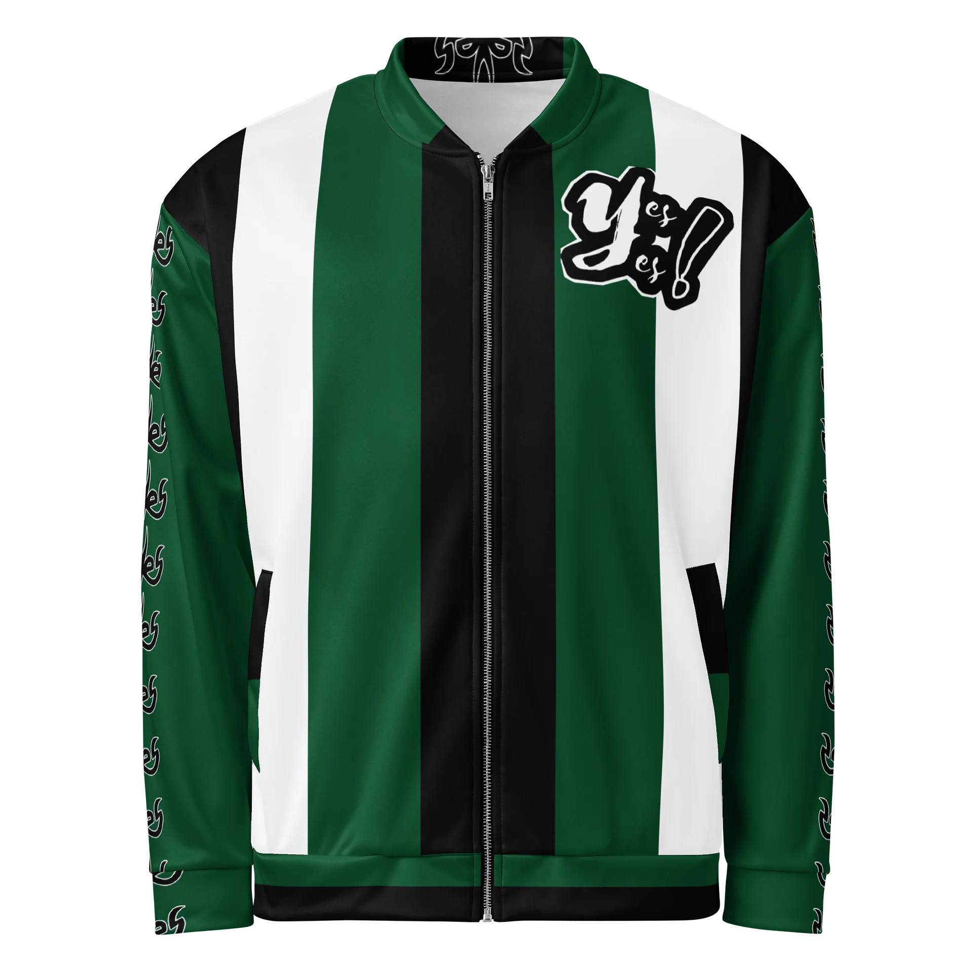 Forest Green Bomber Jacket product image (1)