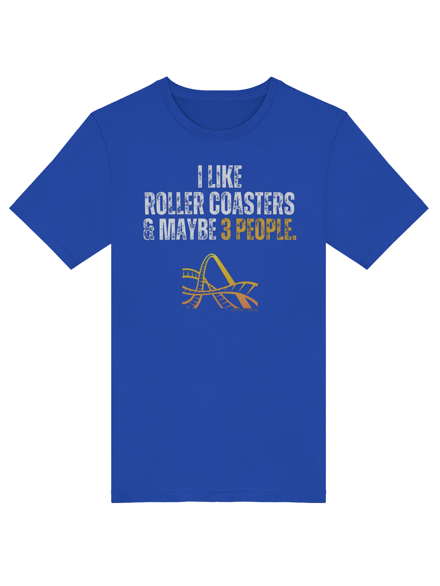I Like Roller Coasters & Maybe 3 People Tee product image (24)