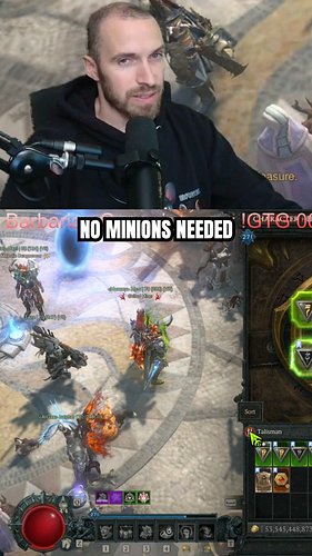 Why Barbarians Don't NEVER Use Minions

#DiabloIV #Diablopartner #Diablo4 #tutorial #shorts #ARPG