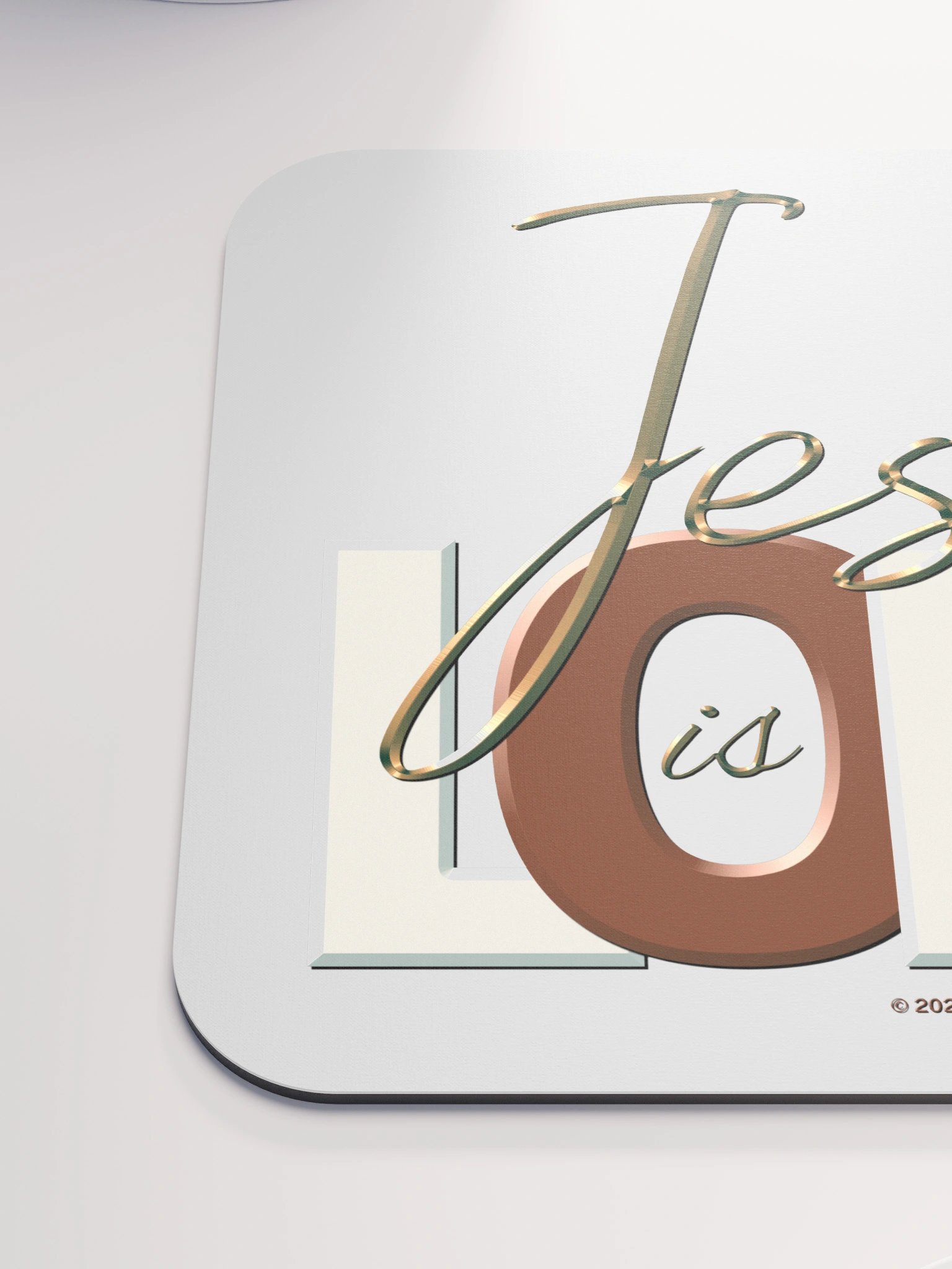 Jesus is Lord, Brn Mouse Pad product image (6)