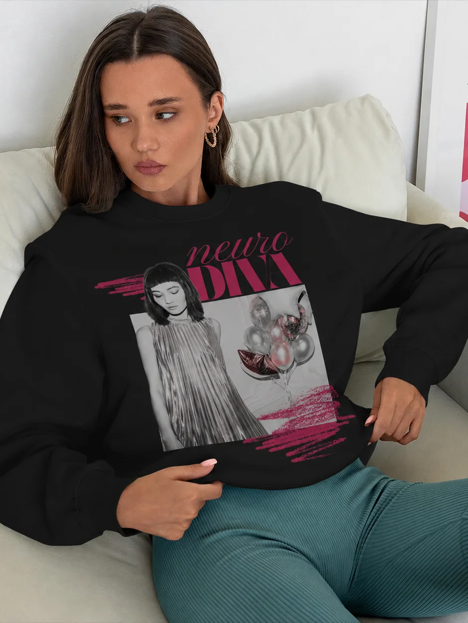 Neuro Diva Crewneck Black product image (2)