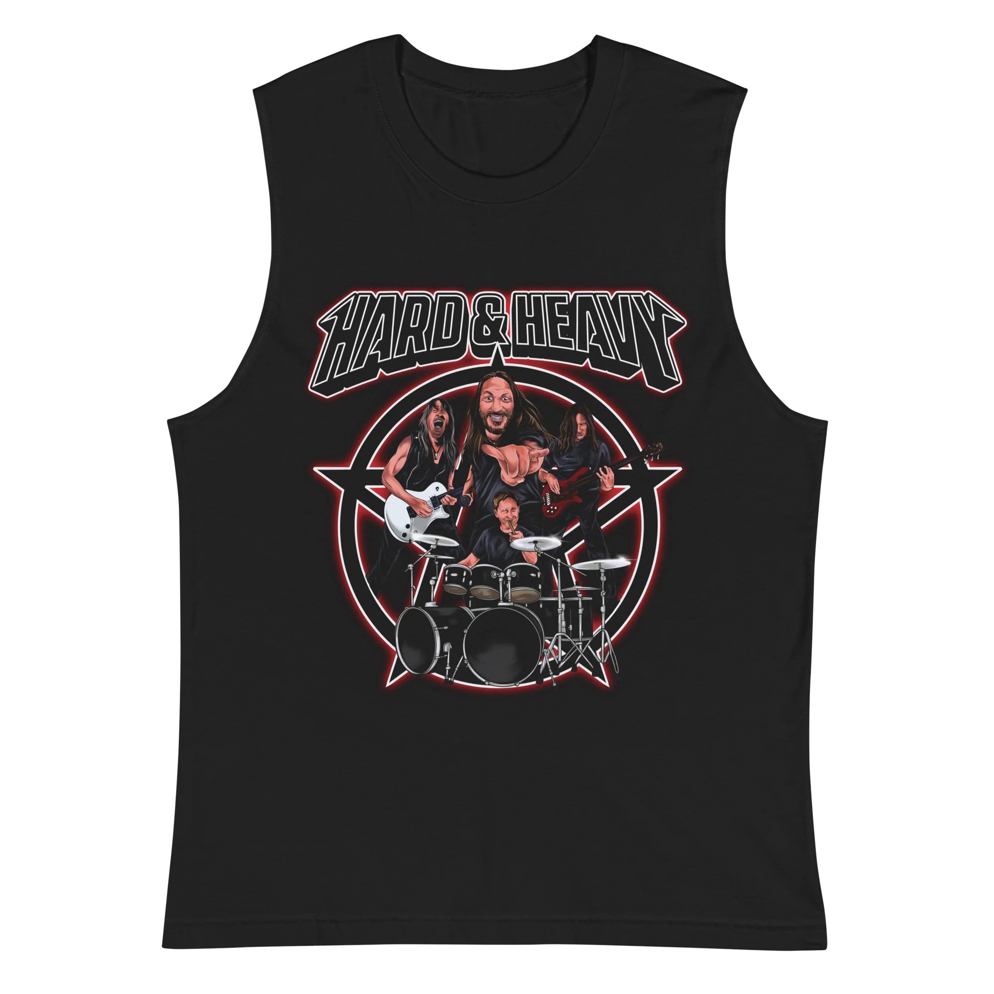 Hard & Heavy Rockers Unite Muscle Tank product image (3)