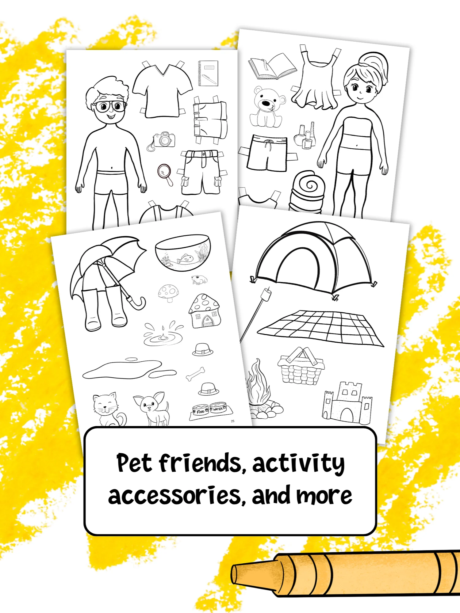 Paper Doll Bundle --Spring and Summer Collections product image (5)