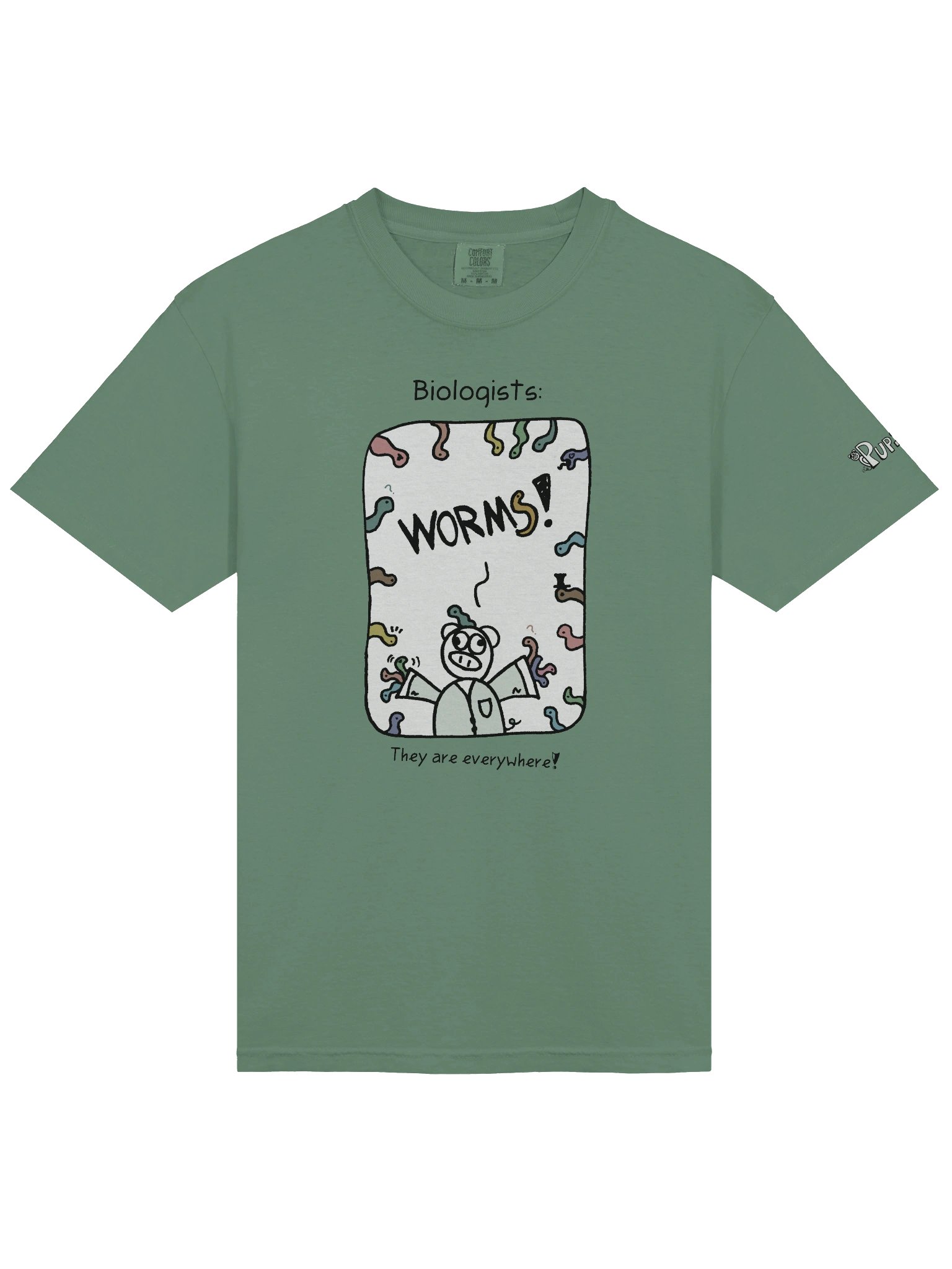 'Biologists' Pupsies! Heavyweight T-Shirt product image (3)
