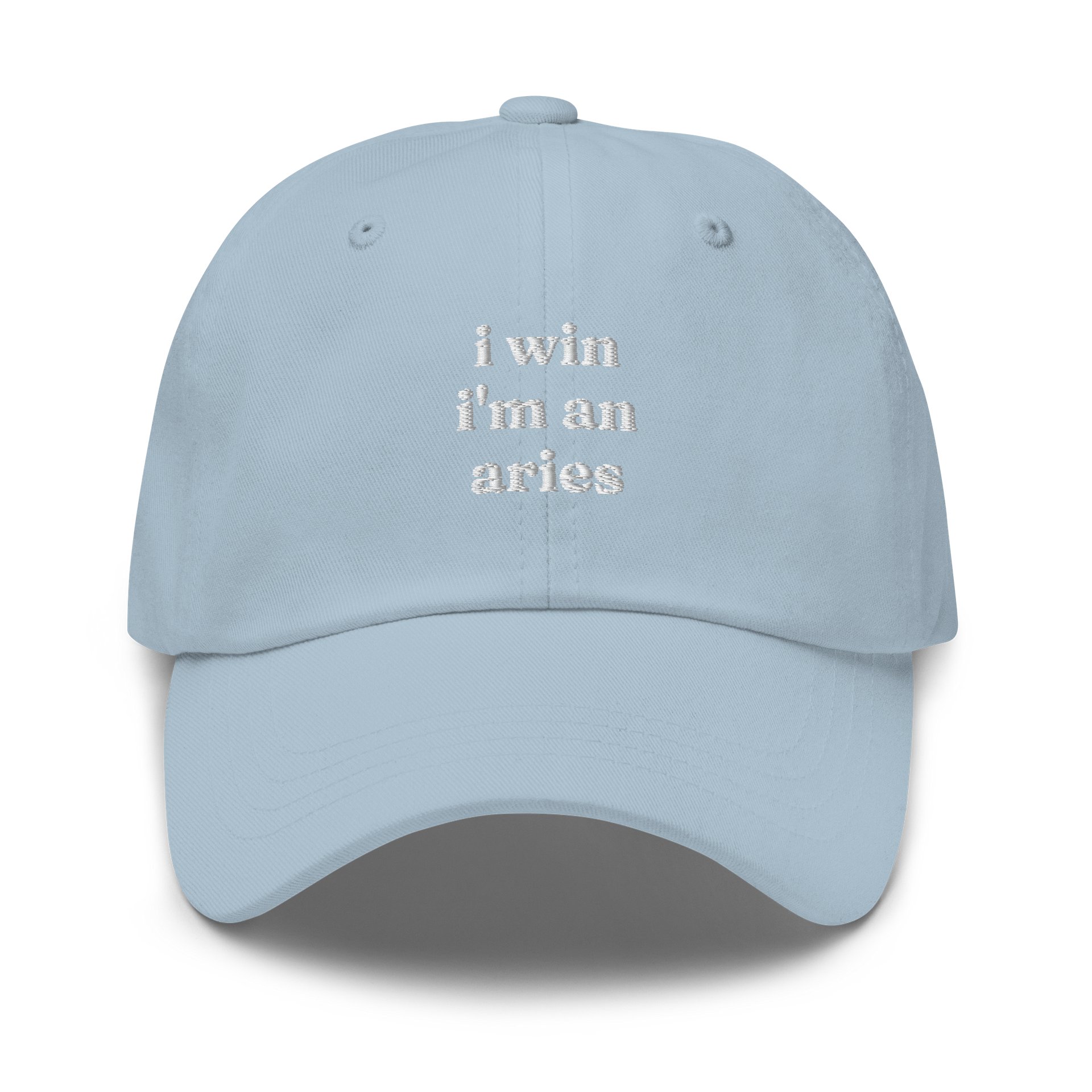 i win aries embroidered cap product image (29)
