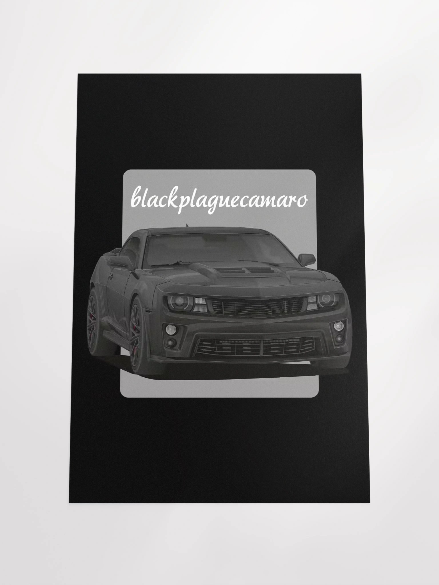 Poster - theblackplaguecamaro product image (4)