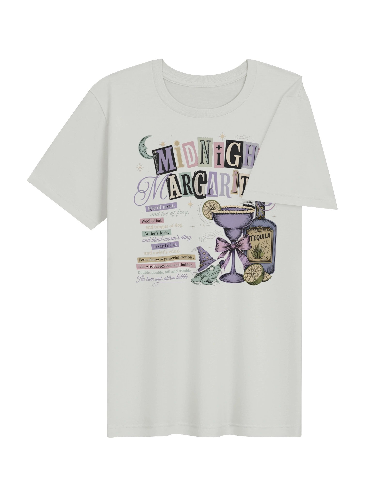 Midnight Margaritas T-Shirt | Witchy Margarita & Tequila Tee product image (31)