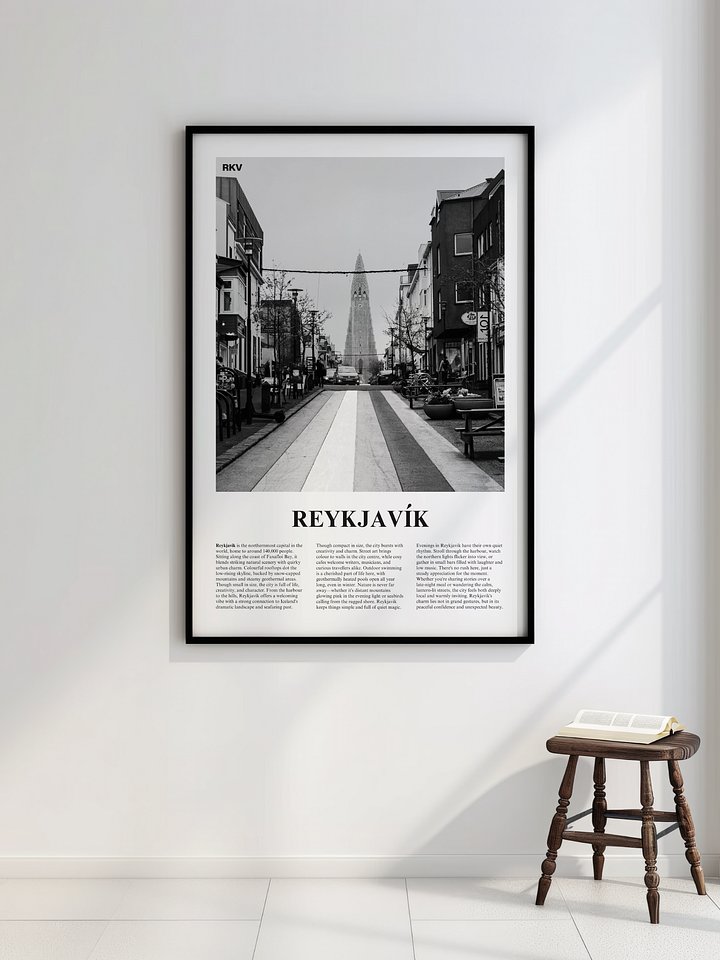 Reykjavik 03 Newspaper Poster product image (2)
