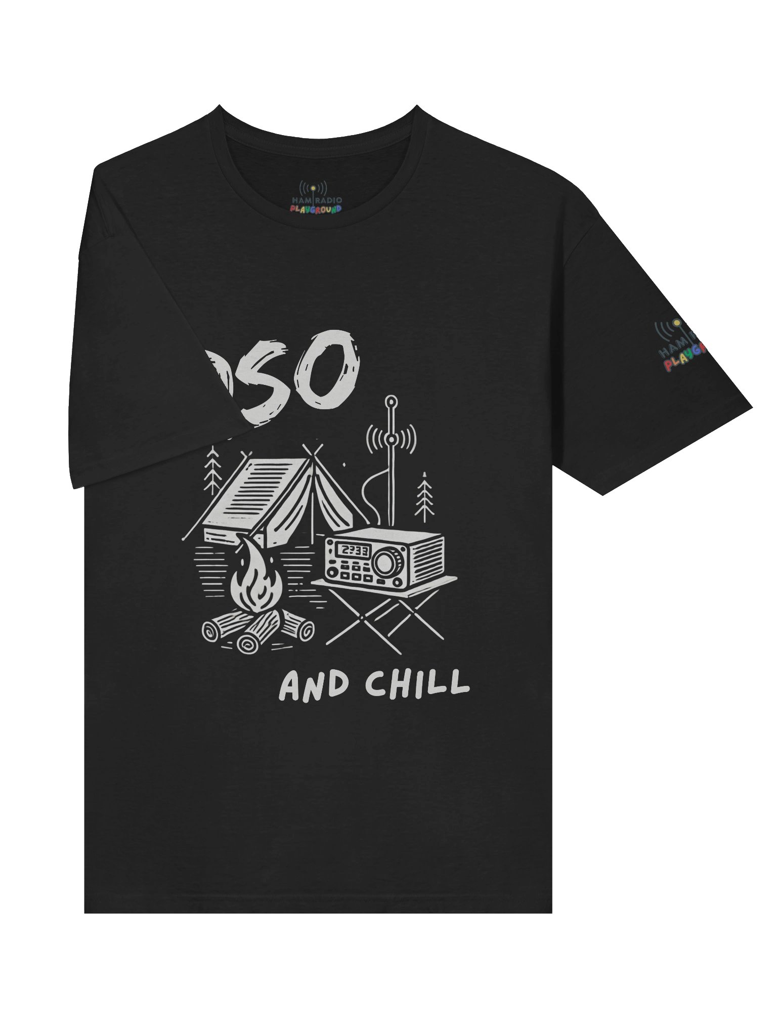 QSO and Chill T-Shirt product image (5)