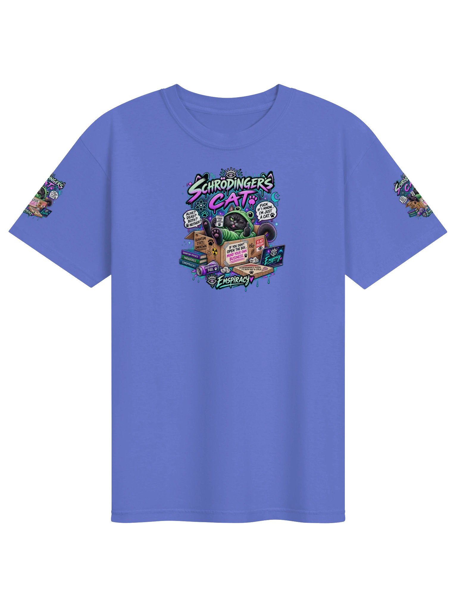 😂💚 SCHRÖDINGER’S CAT FUCK KNOWS… I’M JUST A CAT. 🐈‍⬛🐸 product image (98)