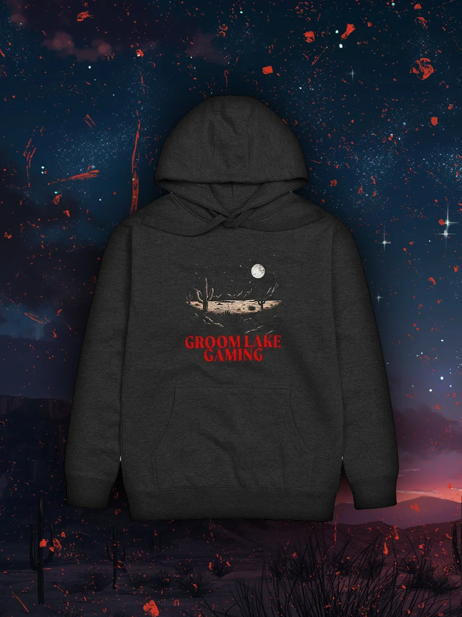 Groom Lake Gaming Scenery Unisex Hoodie product image (1)