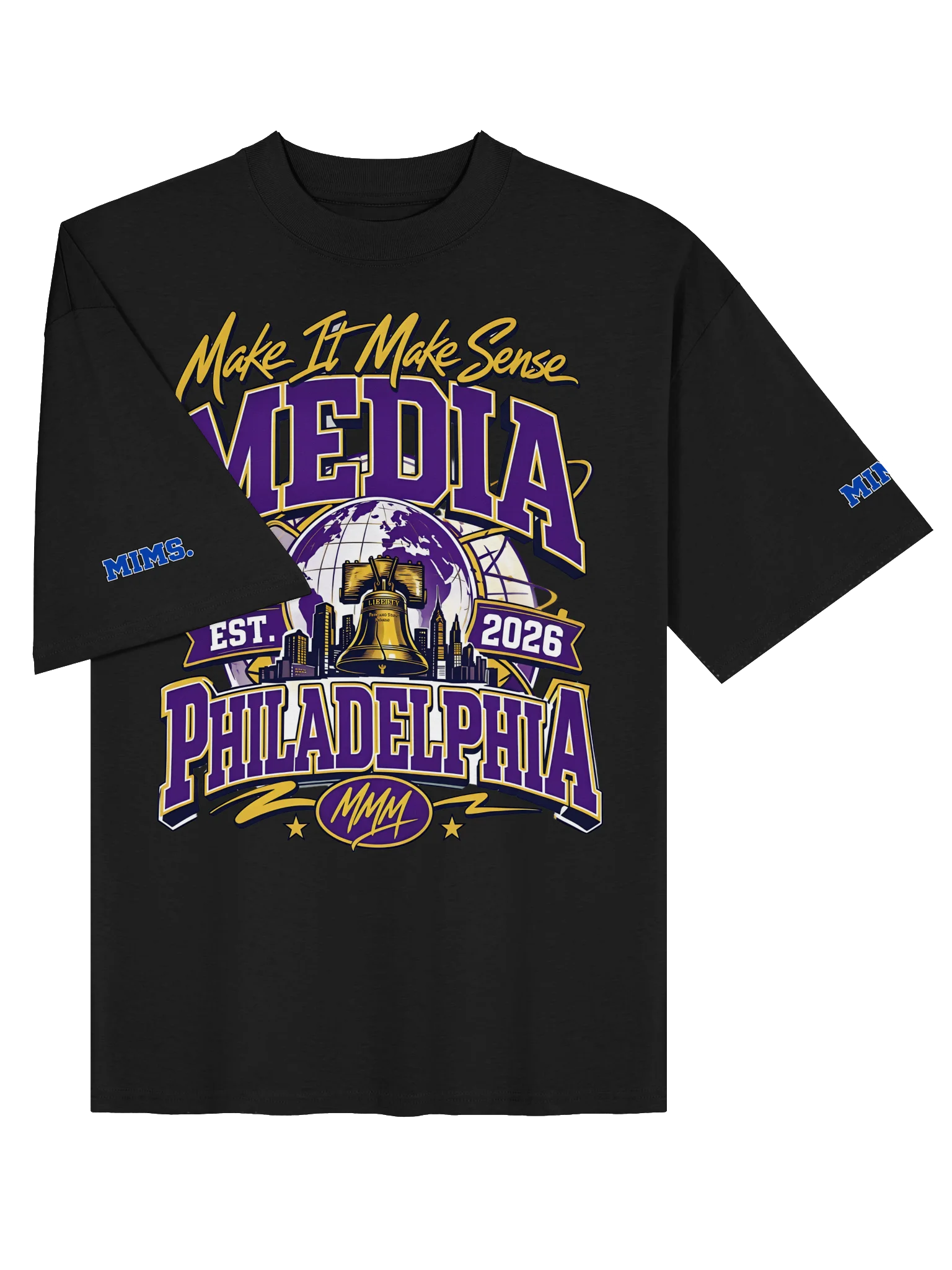 Make It Make Sense Media Philly Graphic Tee product image (5)